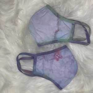 Tie Dye reusable Face Mask Ocean Planet Set